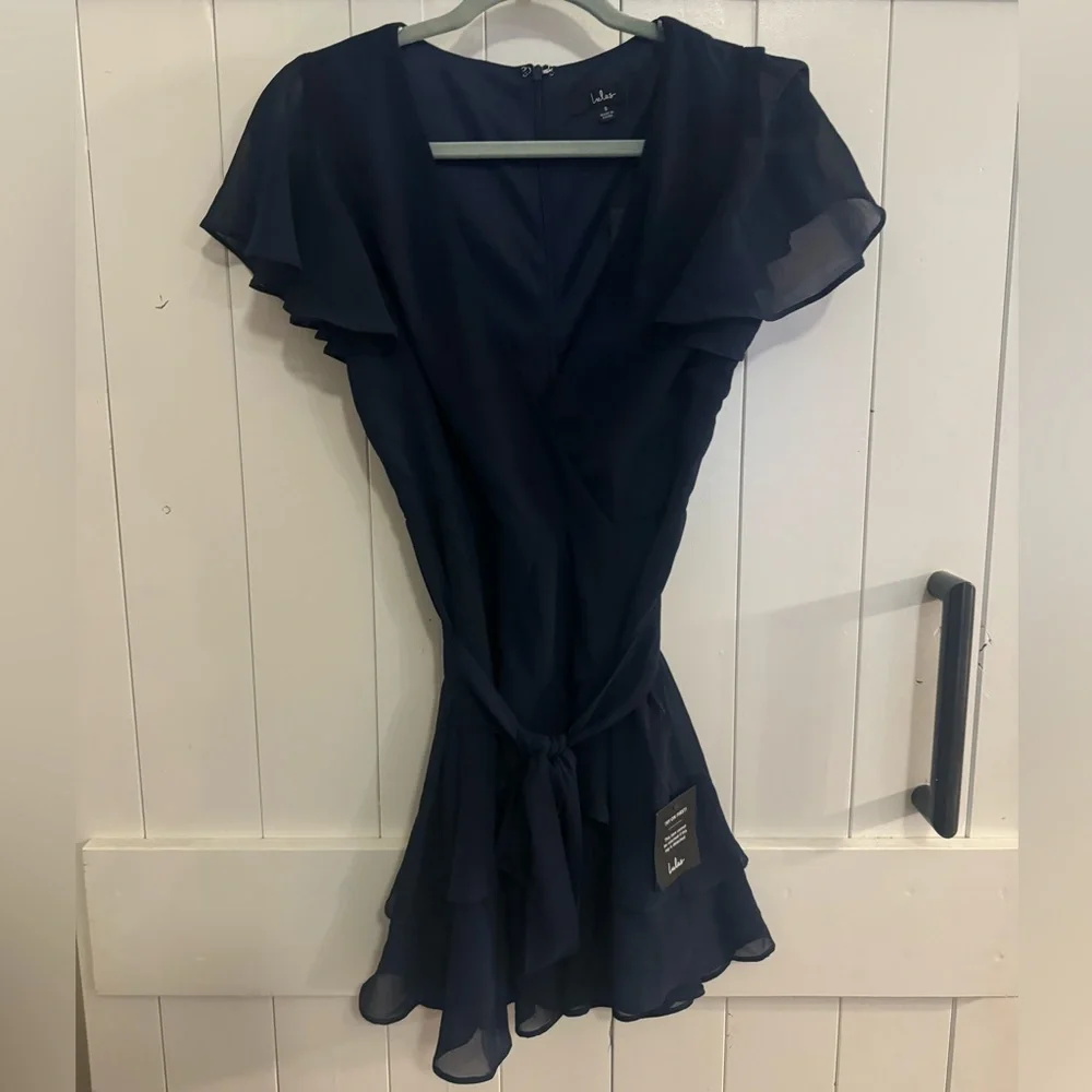 Lulus Ruffled Mini Dress - Picture 1 of 7